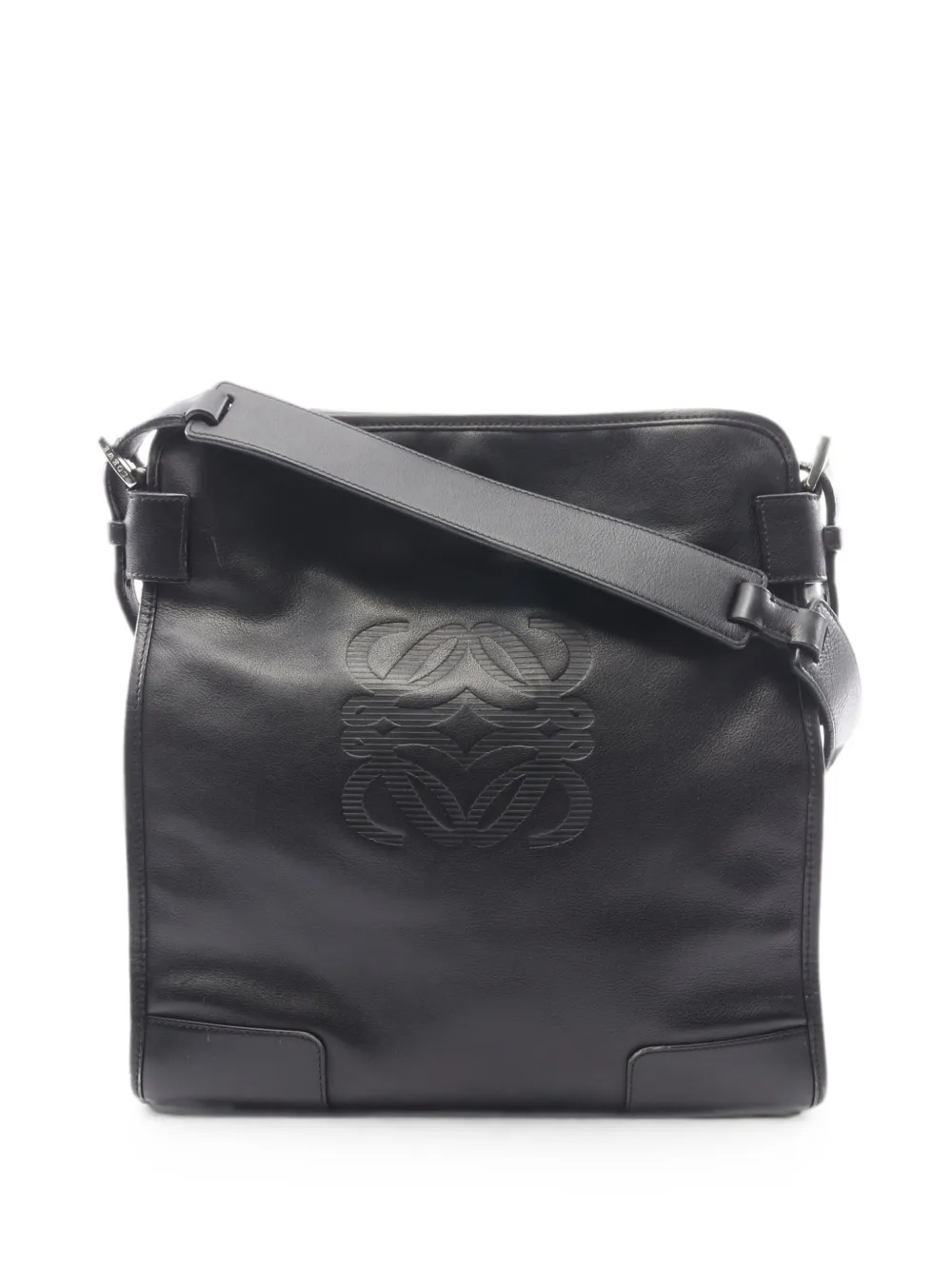 Loewe Pre-Owned 2000s Anagram shoulder bag - Nero