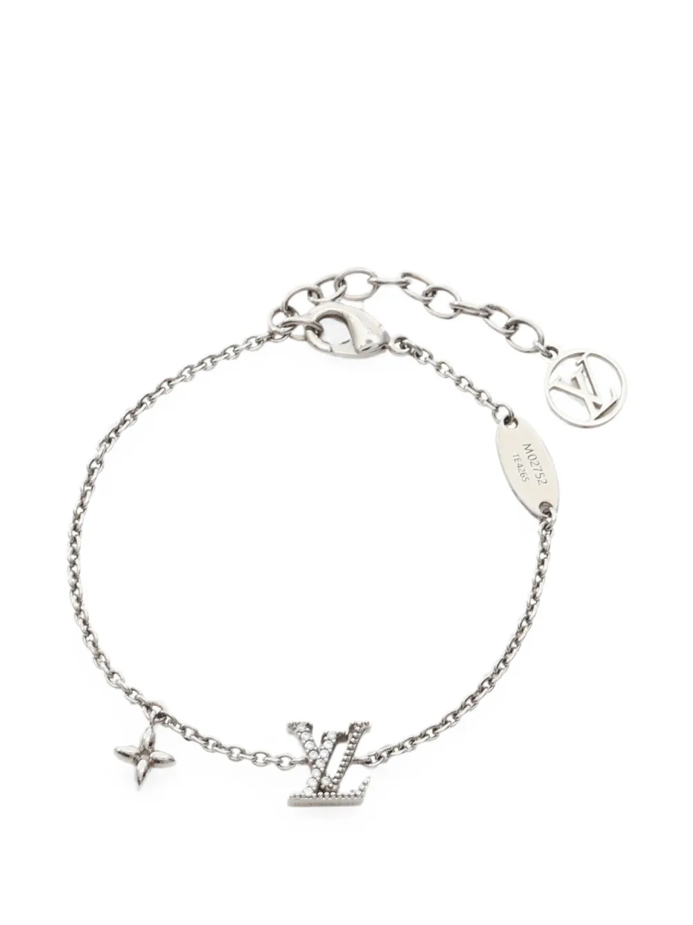 Louis Vuitton Pre-Owned 2025 LV Iconic bracelet - Argento