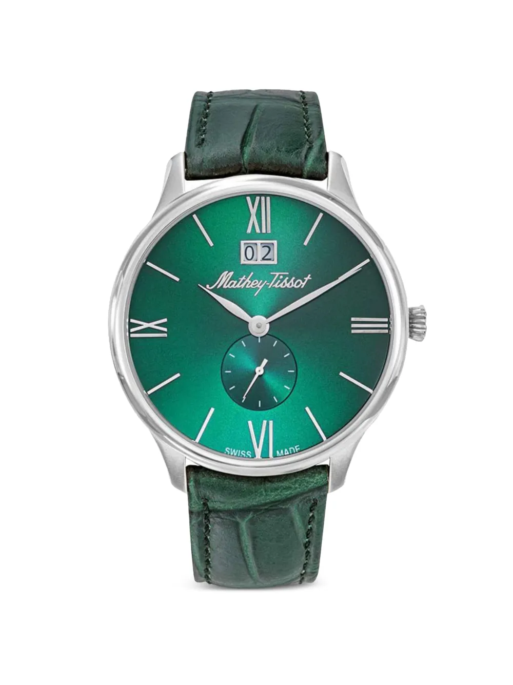 Mathey Tissot Edmond 42mm watch - Verde