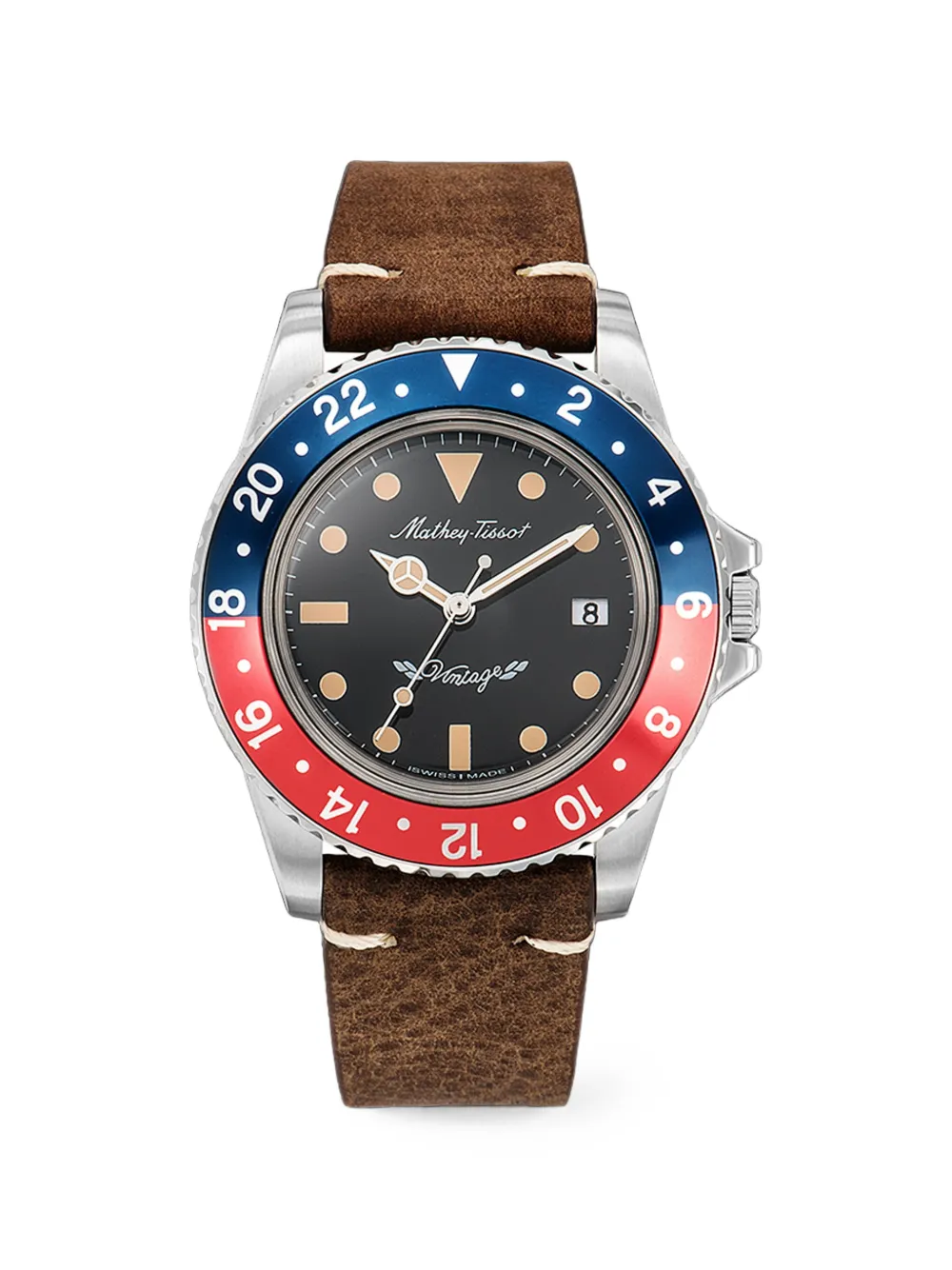 Mathey Tissot Vintage 40mm watch - Nero