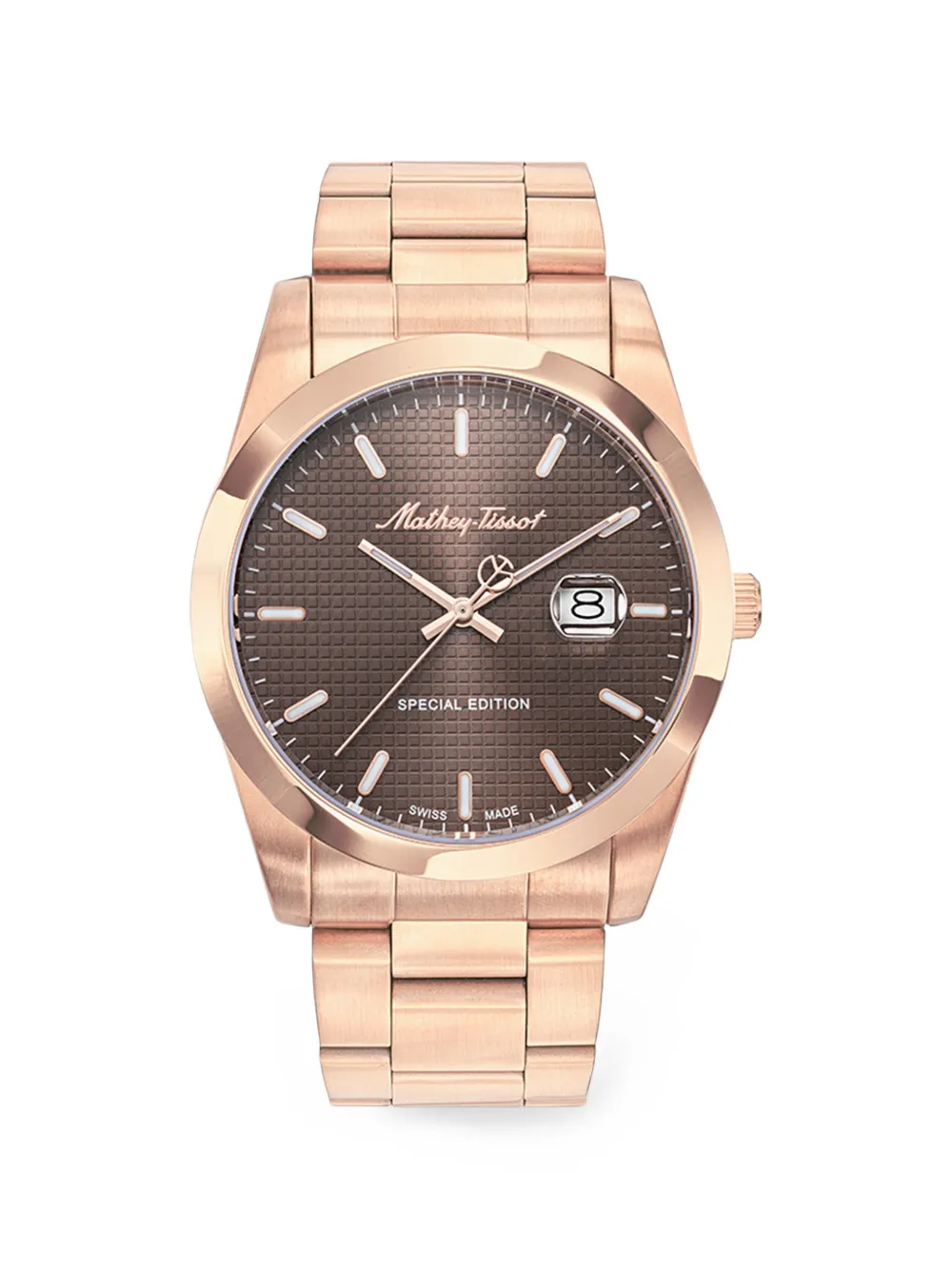 Mathey Tissot Classic 40mm watch - Marrone