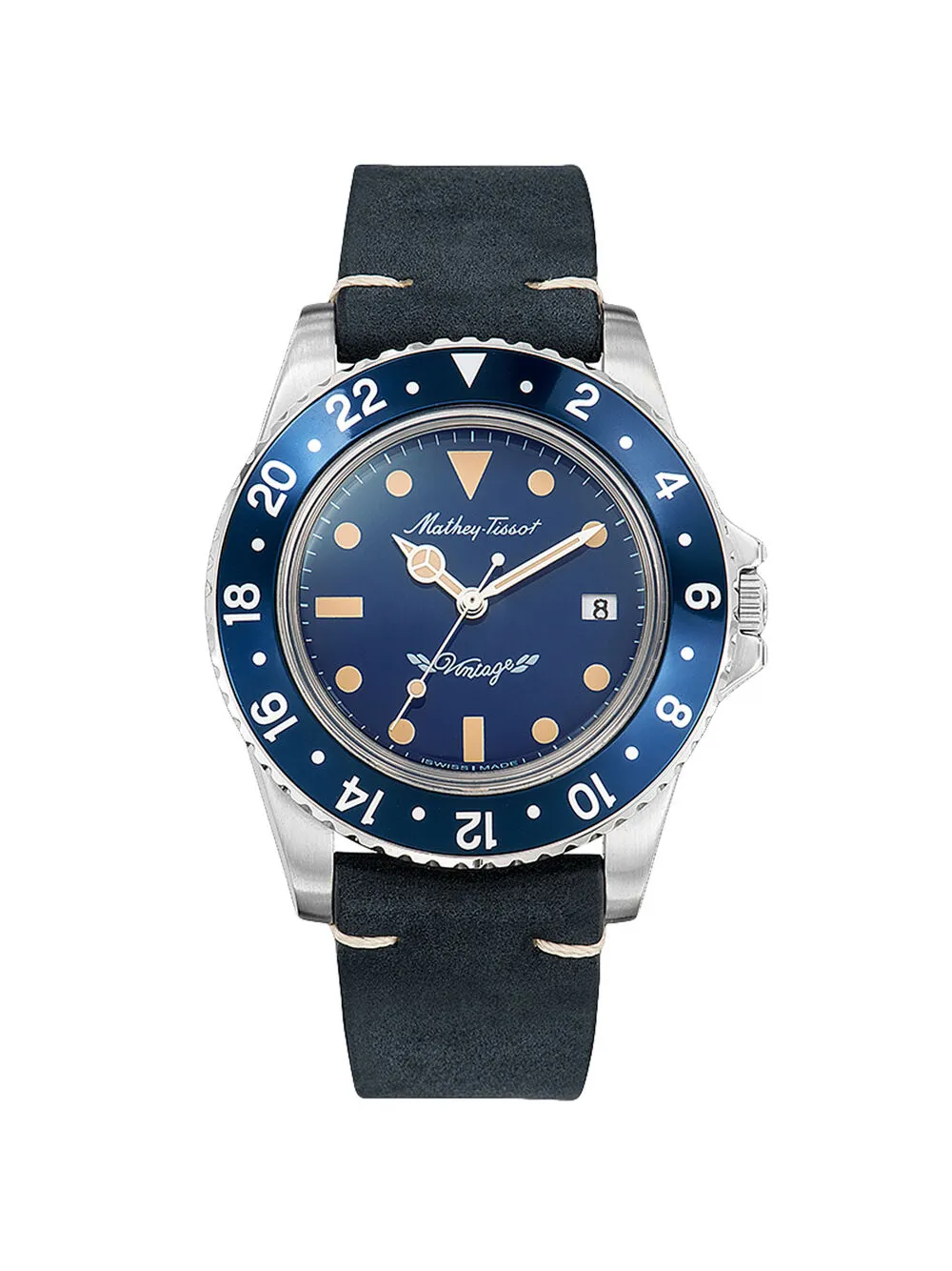 Mathey Tissot Orologio Vintage 40mm - Blu