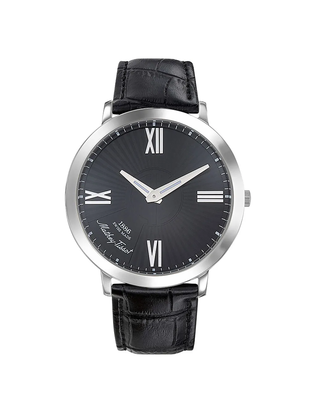 Mathey Tissot Darius 42mm watch - Nero