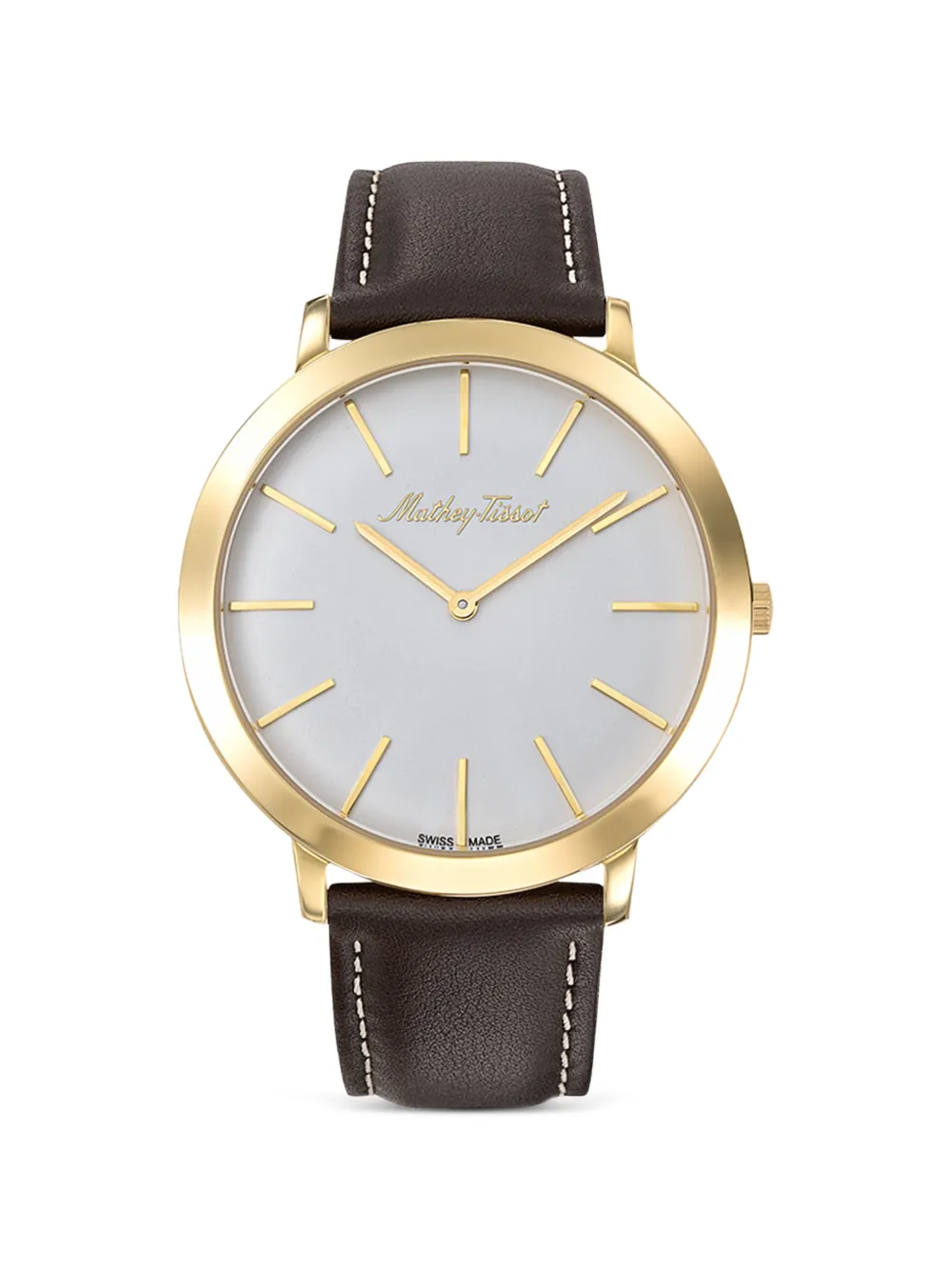 Mathey Tissot Darius 42mm watch - Bianco
