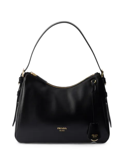 Prada sac porté épaule Aimée médium en cuir