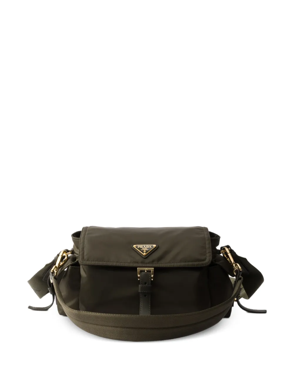Prada Explore medium Re-Nylon shoulder bag with flap