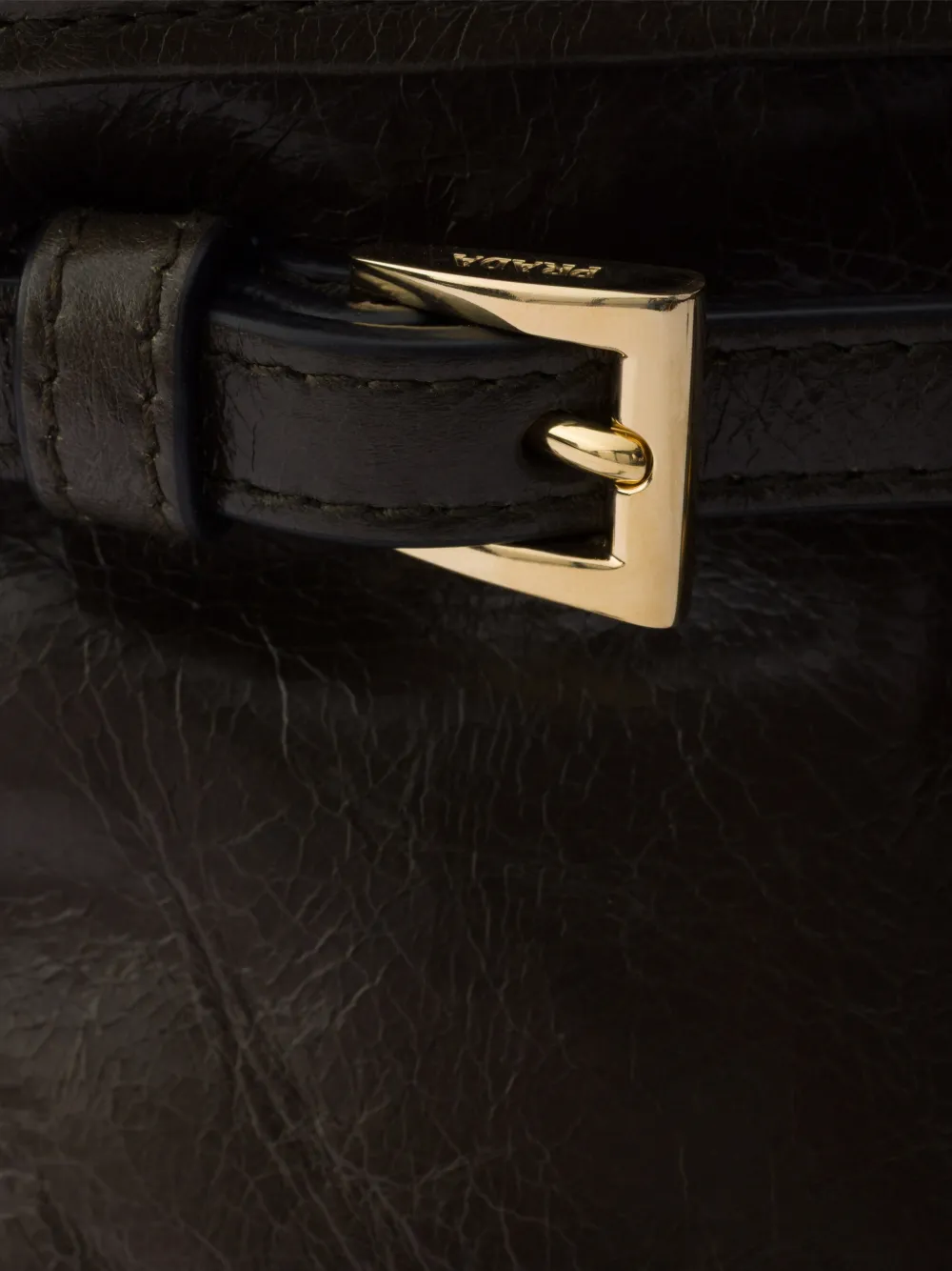 Prada Bonny leren mini-schoudertas Groen