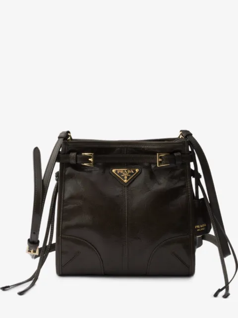Prada Bonnie leather mini shoulder bag