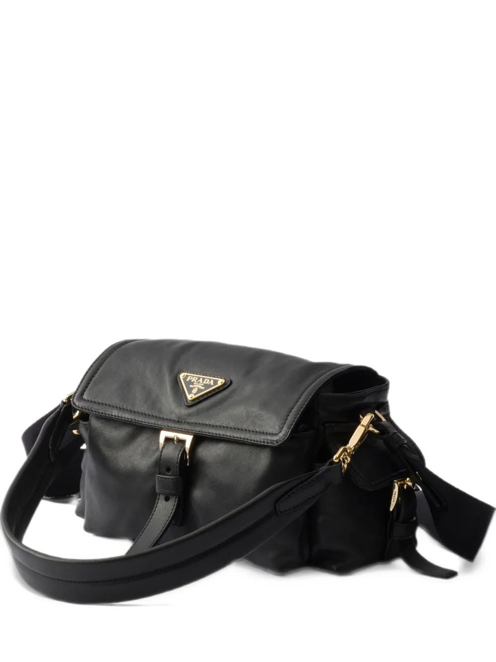 Prada Borsa mini Explore in nappa - Nero