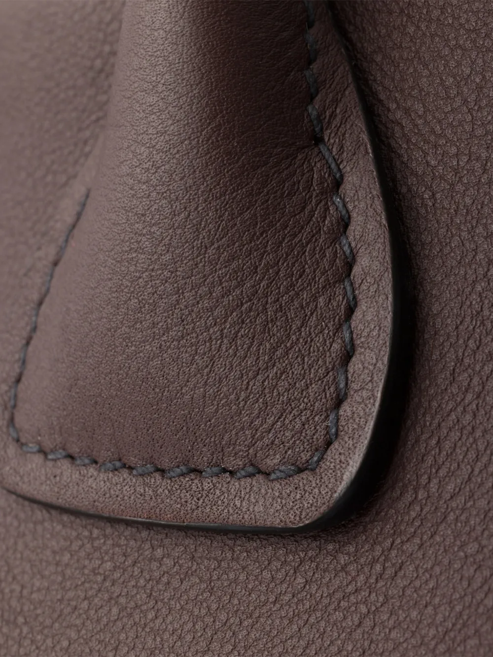 Prada Leren shopper Bruin