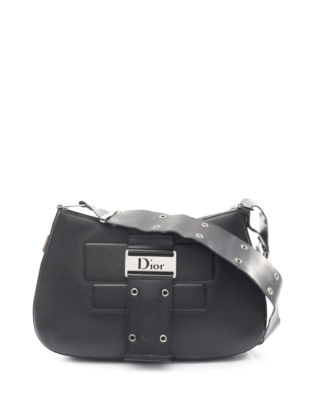 Christian Dior Pre-Owned Borsa a tracolla Street Chic in pelle 2000-2010 - Nero