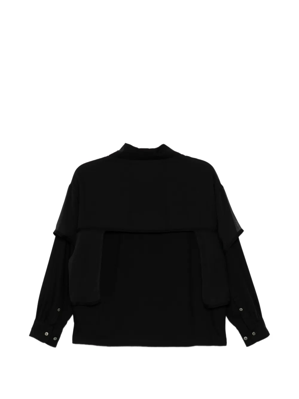 Undercover Gelaagd T-shirt Zwart