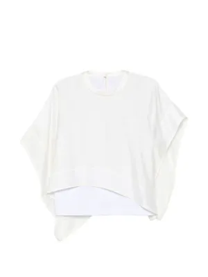 sacai レイヤードTシャツ Sacai レイヤード Tシャツ | ホワイト | FARFETCH JP