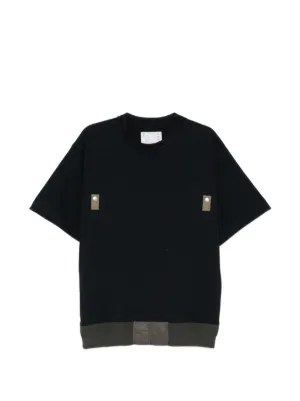 Sacai ジップポケット Tシャツ | ブラック | FARFETCH JP