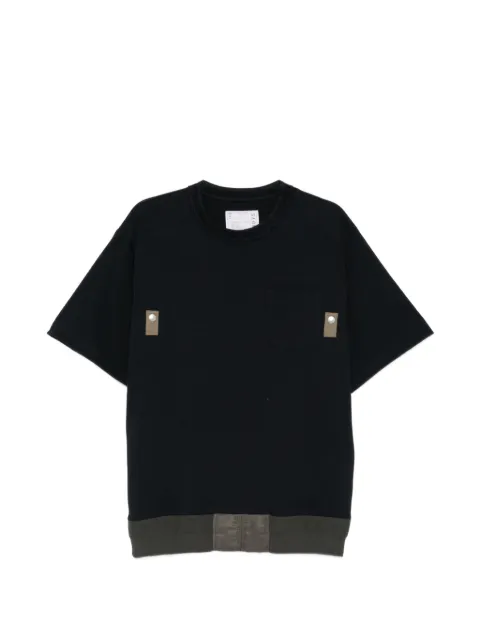 sacai t-shirt en coton