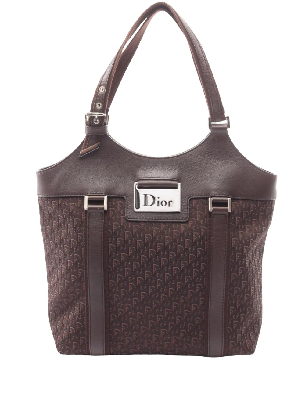 Christian Dior Pre-Owned Borsa tote Diorissimo Street Chic Trotter in tela 2000-2026 - Marrone