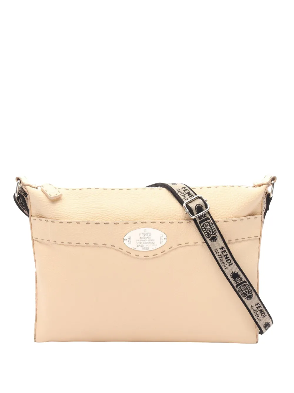 Fendi Pre-Owned Borsa a tracolla Selleria in pelle 2000-2010 - Toni neutri