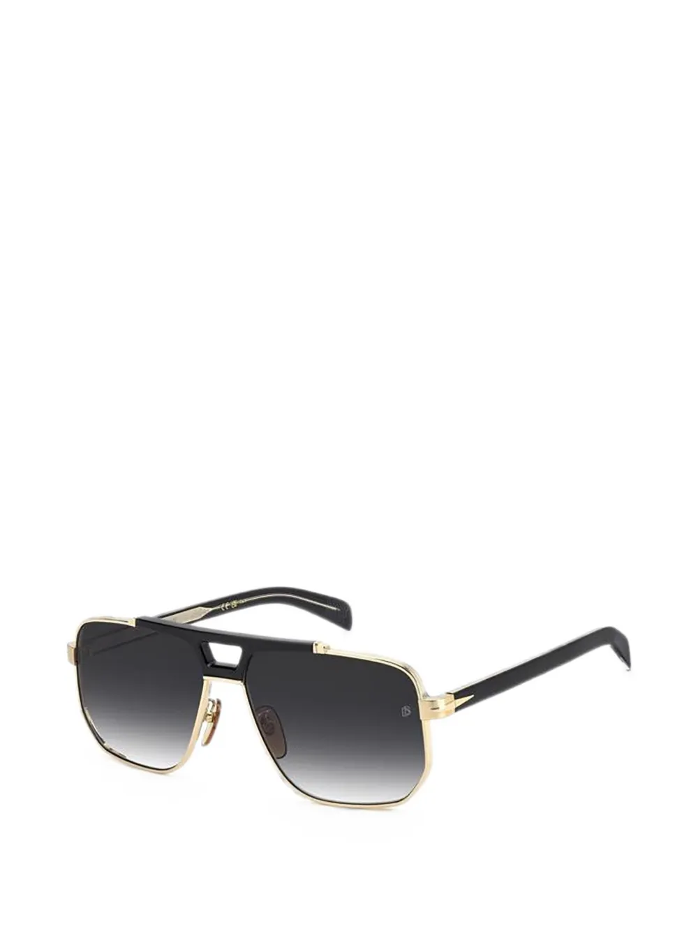 Eyewear by David Beckham Zonnebril met piloten montuur Goud