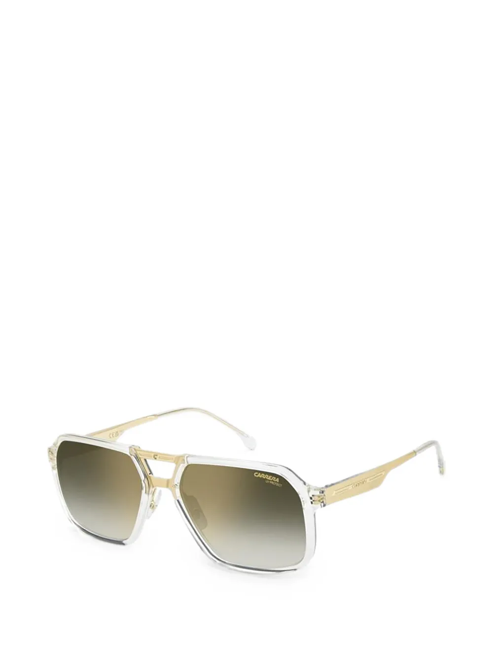 Carrera Victory C zonnebril met vierkant montuur Wit