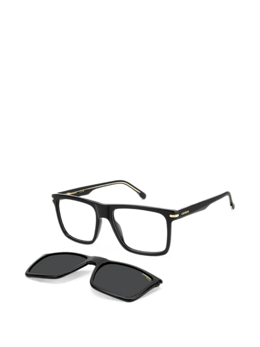 Carrera Clip-on zonnebril Zwart