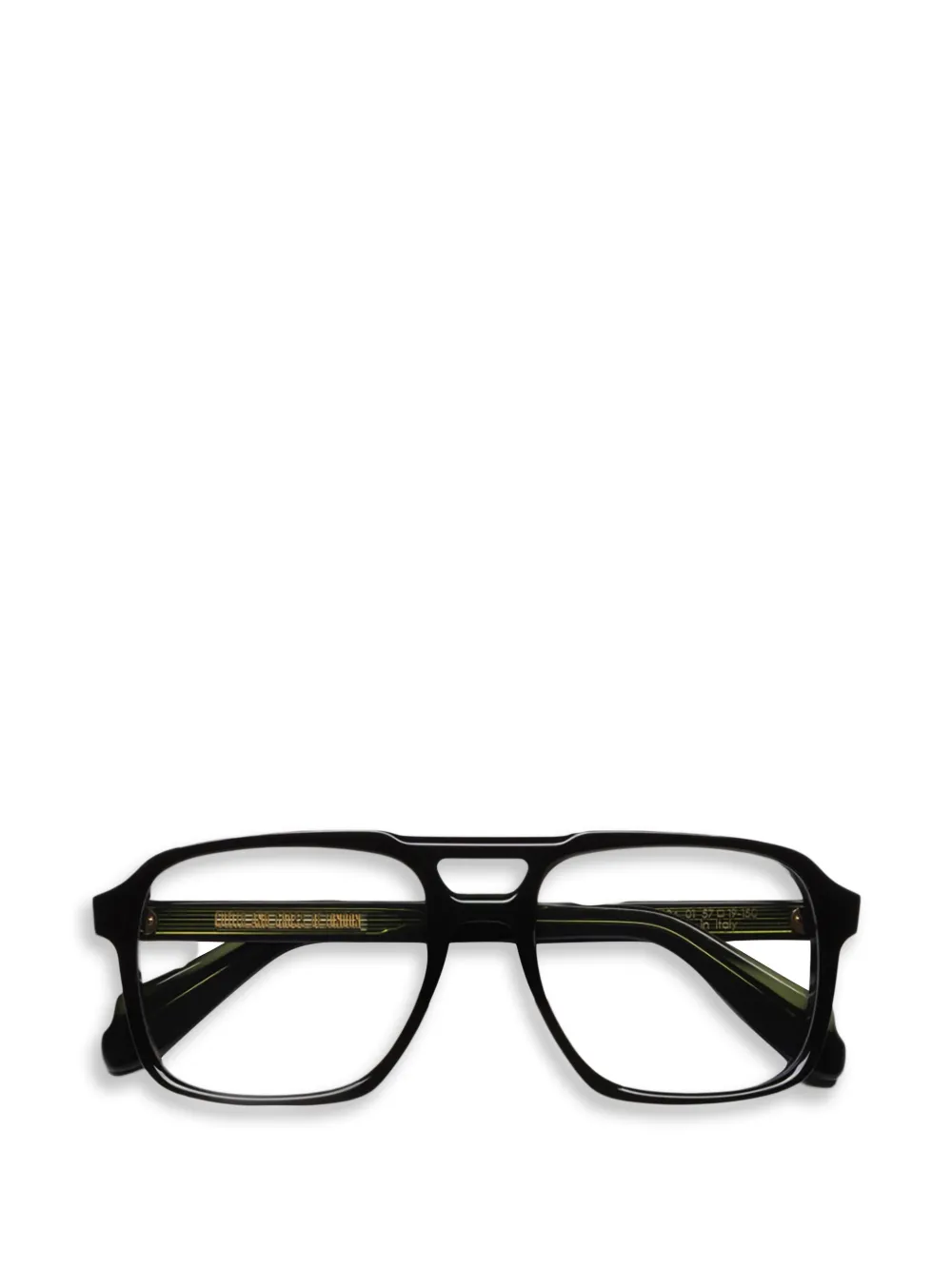 Cutler & Gross Occhiali da sole 1394 con montatura stile pilota - Nero