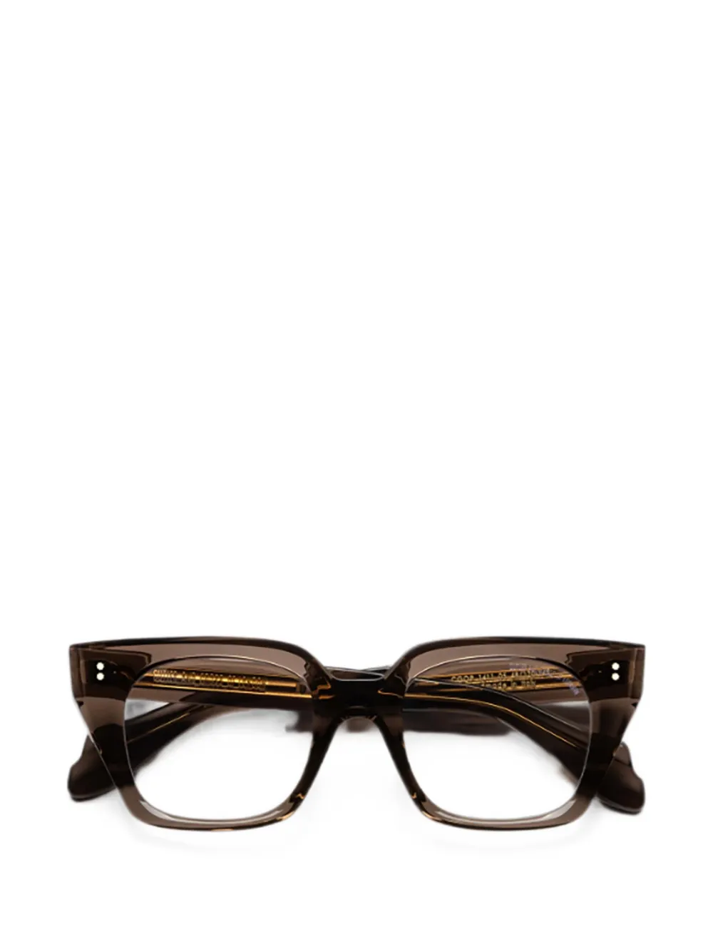 Cutler & Gross 1411 square-frame glasses - Marrone