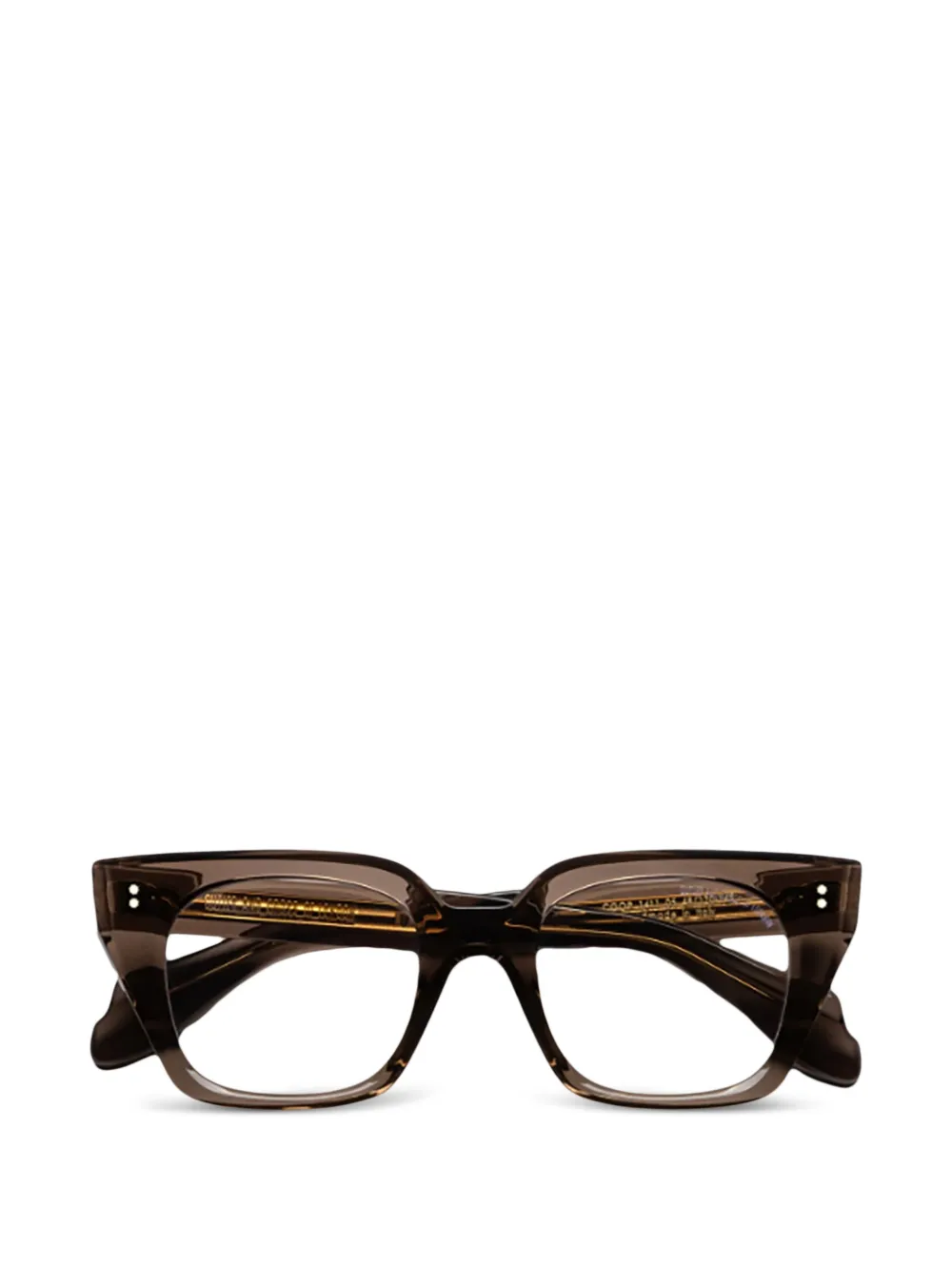 Cutler & Gross 1411 square-frame glasses - Marrone