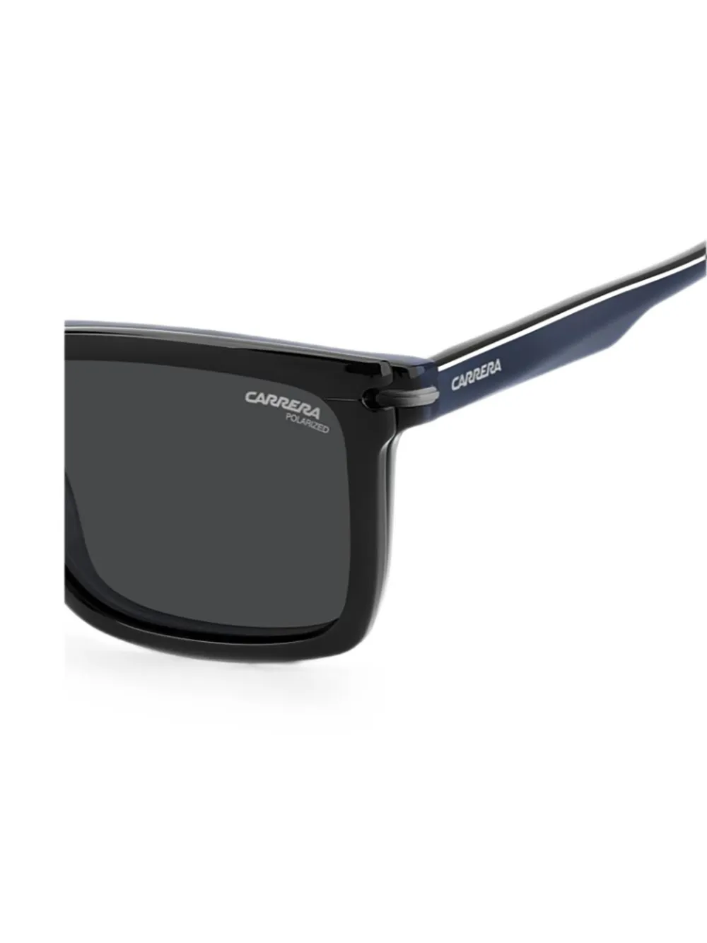 Carrera Clip-on bril met rechthoekig montuur Blauw
