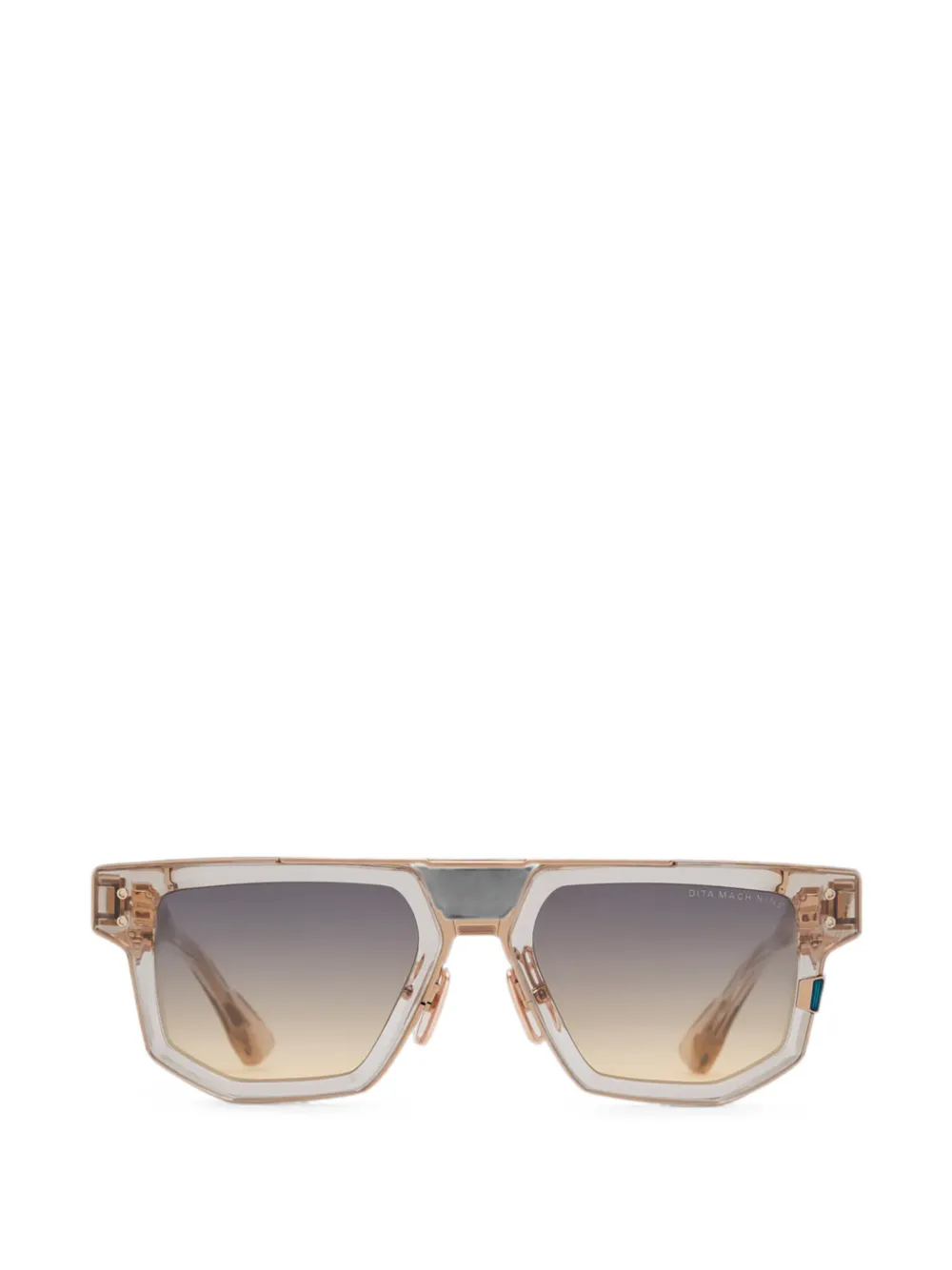 Dita Eyewear Occhiali da sole Mach-Nine geometrici - Toni neutri
