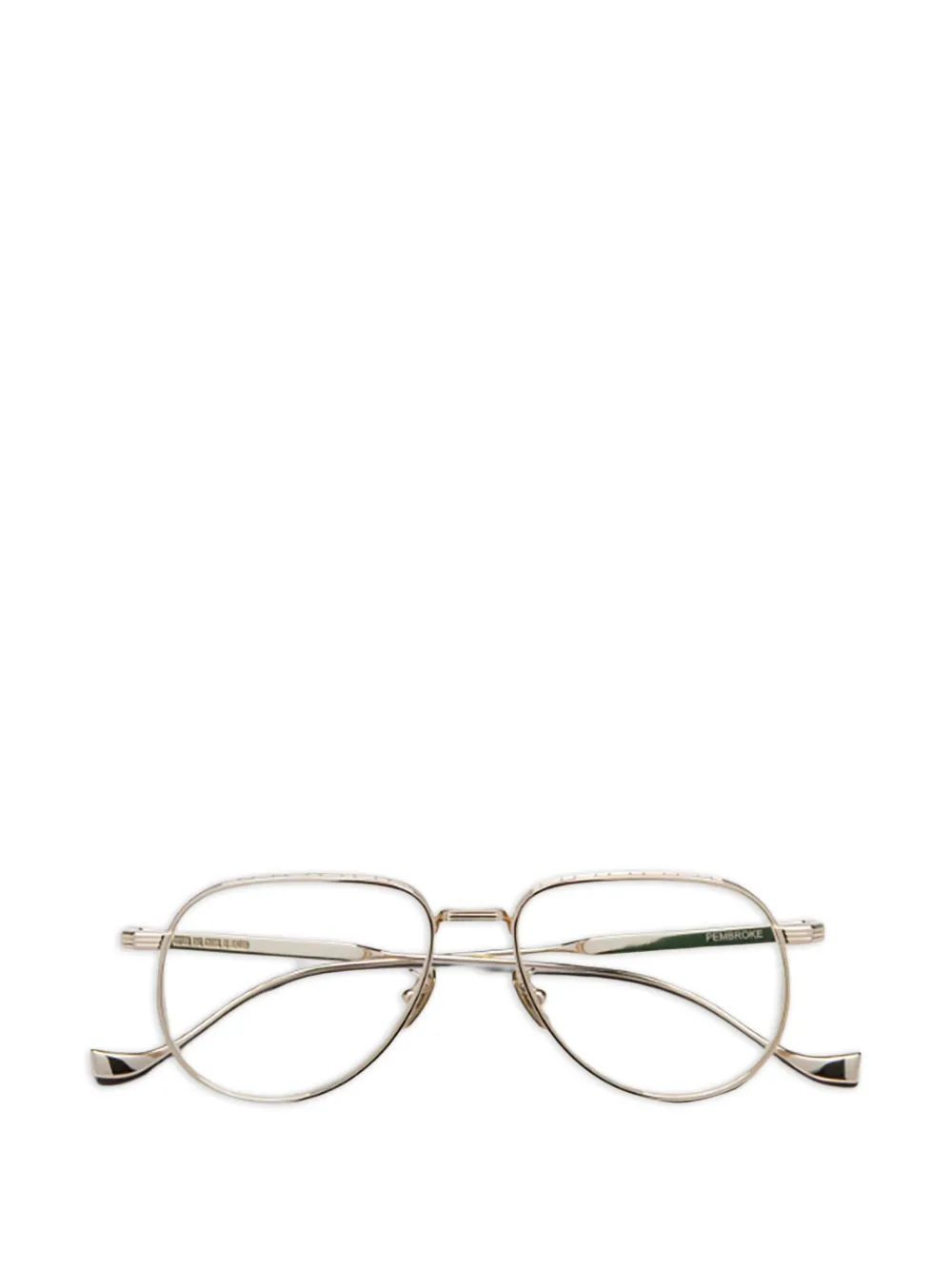 Cutler & Gross Pembroke pilot-frame glasses - Oro