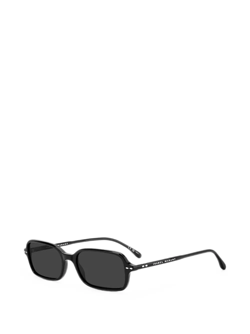 Isabel Marant Eyewear Zonnebril met rechthoekig montuur Zwart