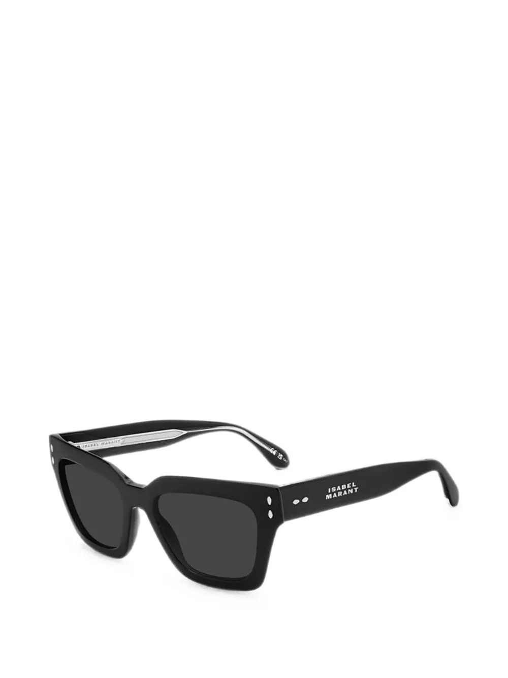 Isabel Marant Eyewear Zonnebril met vierkant montuur Zwart