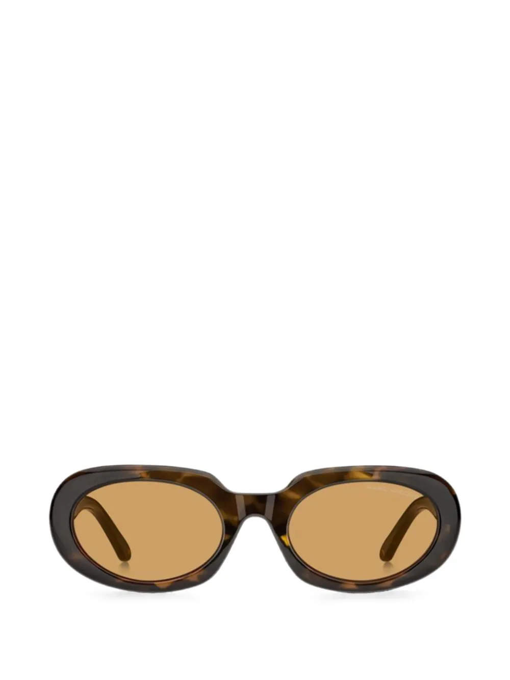 Marc Jacobs Eyewear oval-frame sunglasses - Marrone