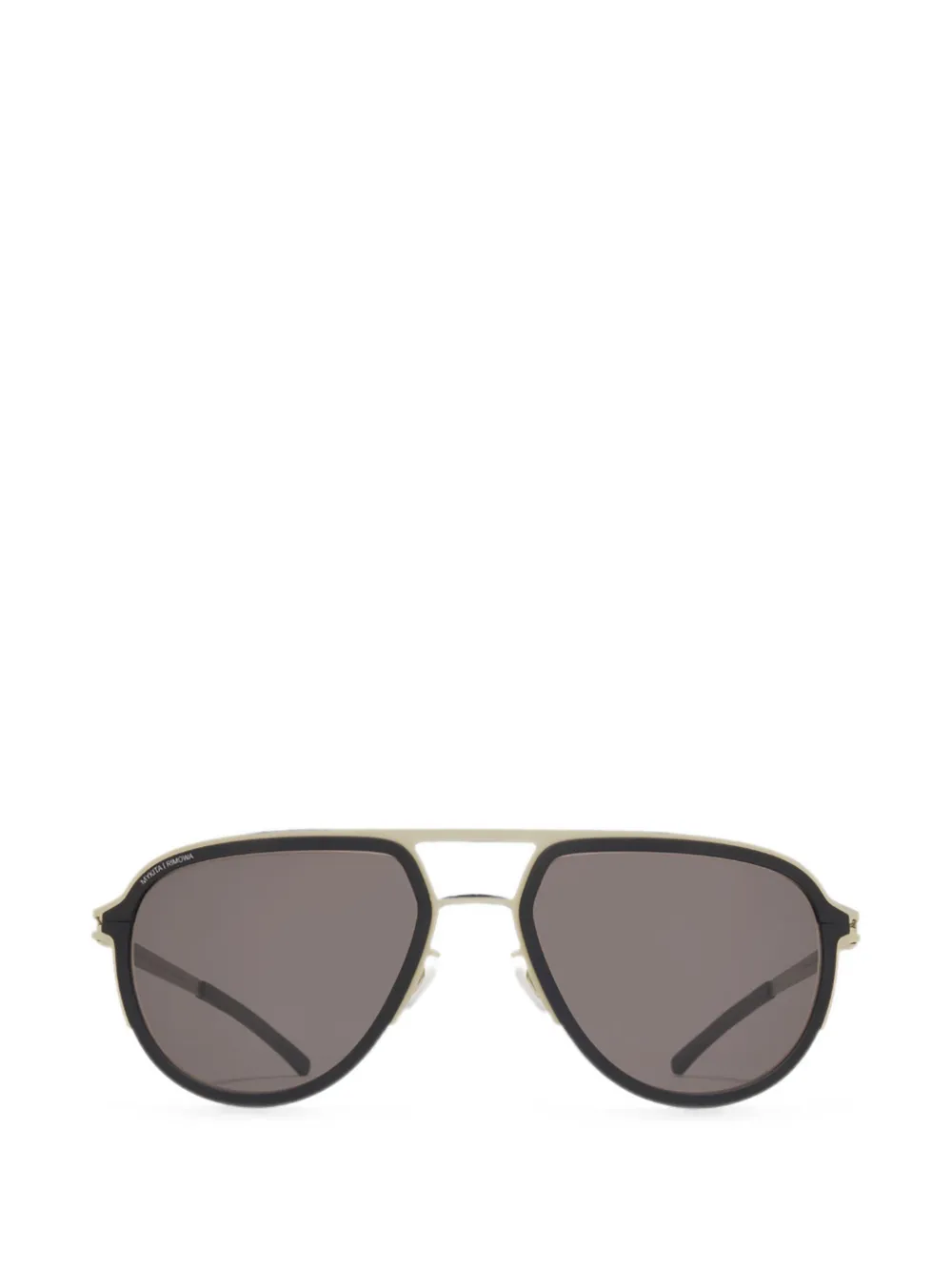 Mykita x Rimowa Heritage pilot-frame sunglasses - Nero