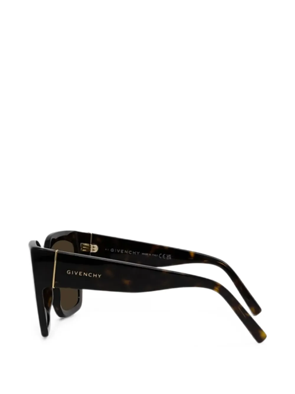 Givenchy Eyewear Zonnebril met vierkant montuur Bruin
