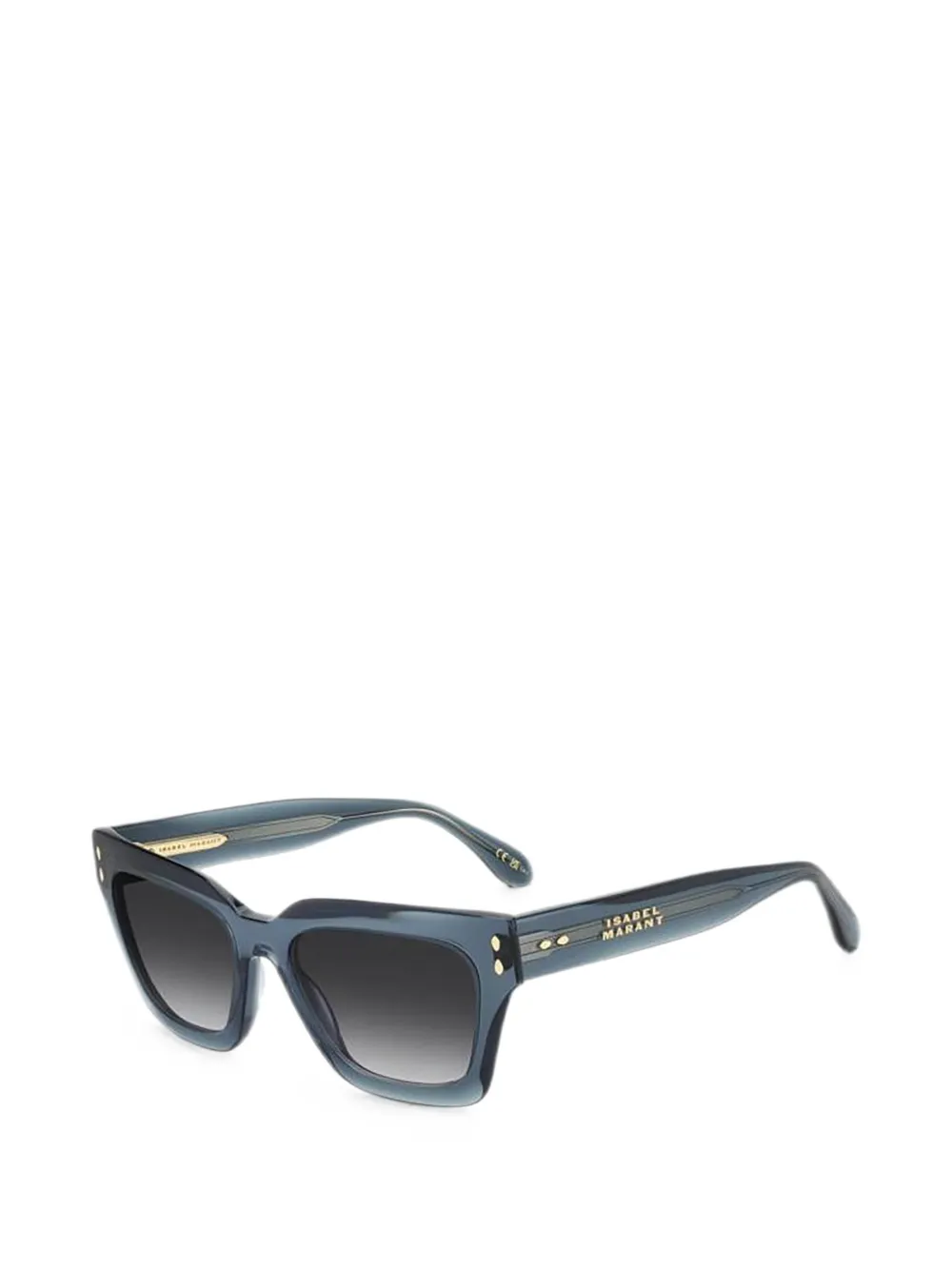 Isabel Marant Eyewear Carmy zonnebril met vierkant montuur Blauw