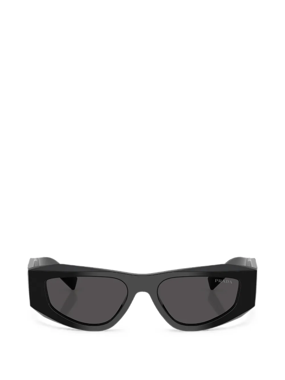 Prada Eyewear geometric-frame sunglasses - Nero