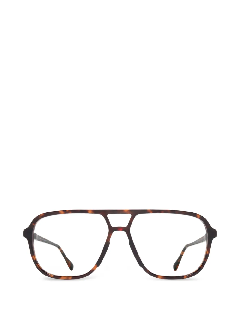 Mykita Kami pilot-frame glasses - Marrone