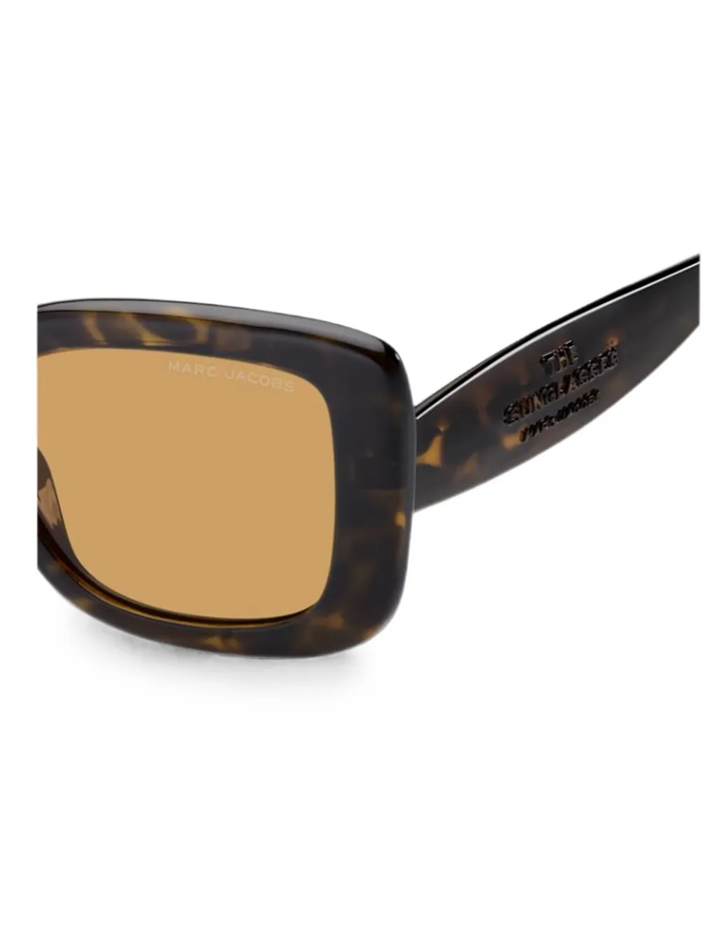 Marc Jacobs Eyewear Zonnebril met vierkant montuur Bruin