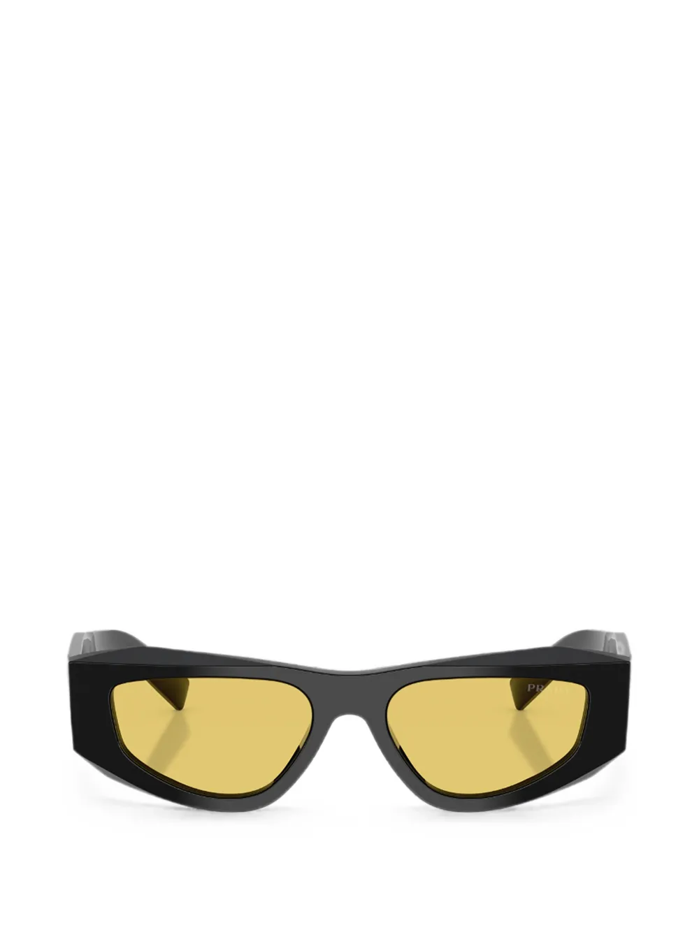 Prada Eyewear geometric-frame sunglasses - Nero
