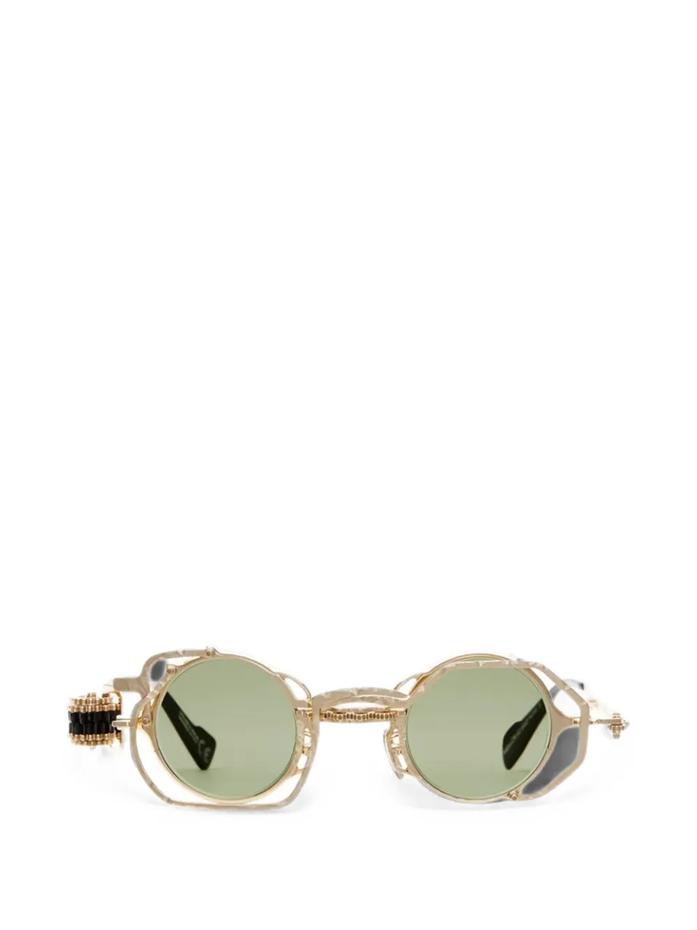 Kuboraum Z50 round-frame sunglasses - Oro