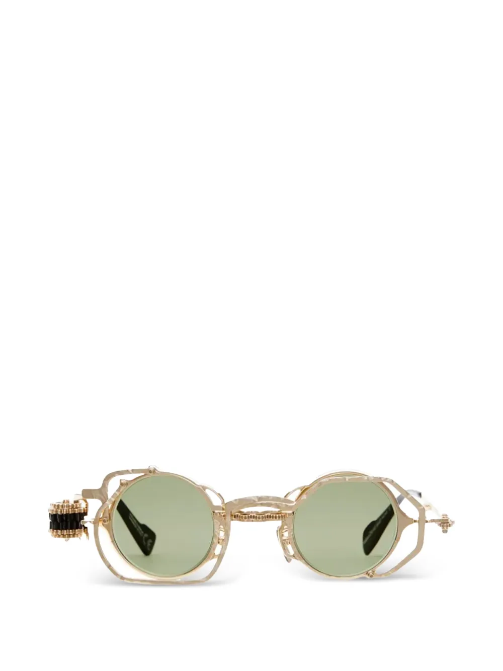 Kuboraum Z50 round-frame sunglasses - Oro