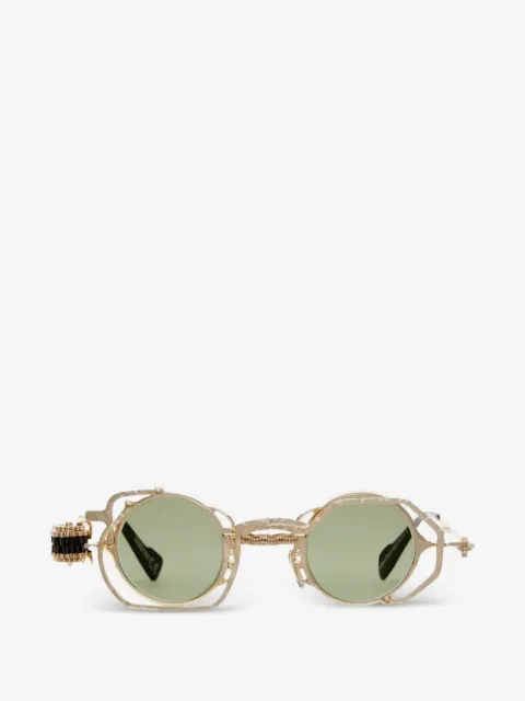 Kuboraum Z50 round-frame sunglasses