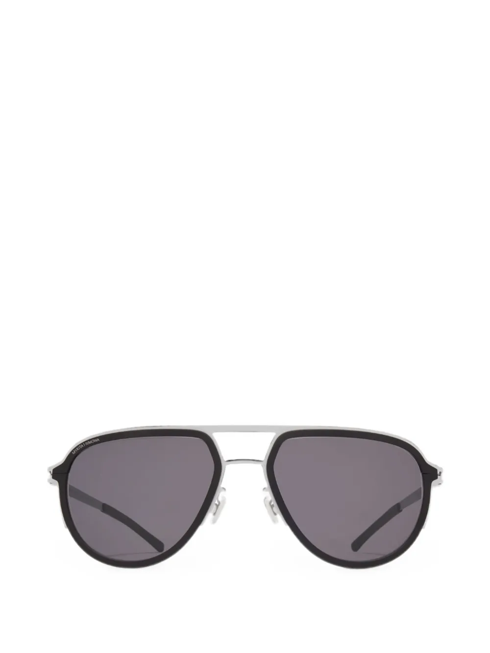 Mykita x Rimowa Heritage pilot-frame sunglasses - Nero