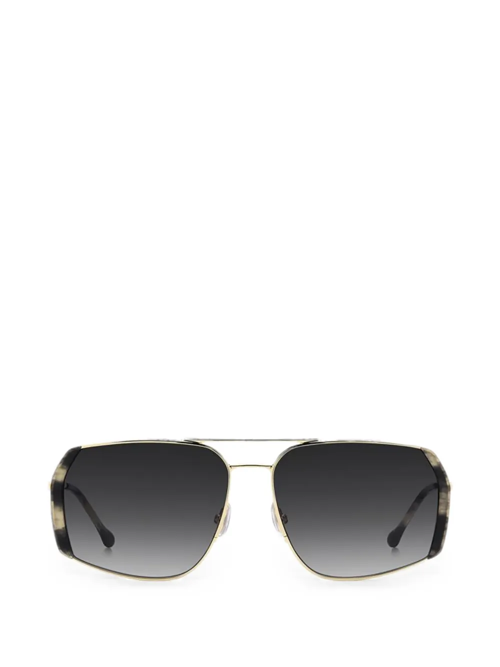 Isabel Marant Eyewear Willo geometric-frame sunglasses - Gold