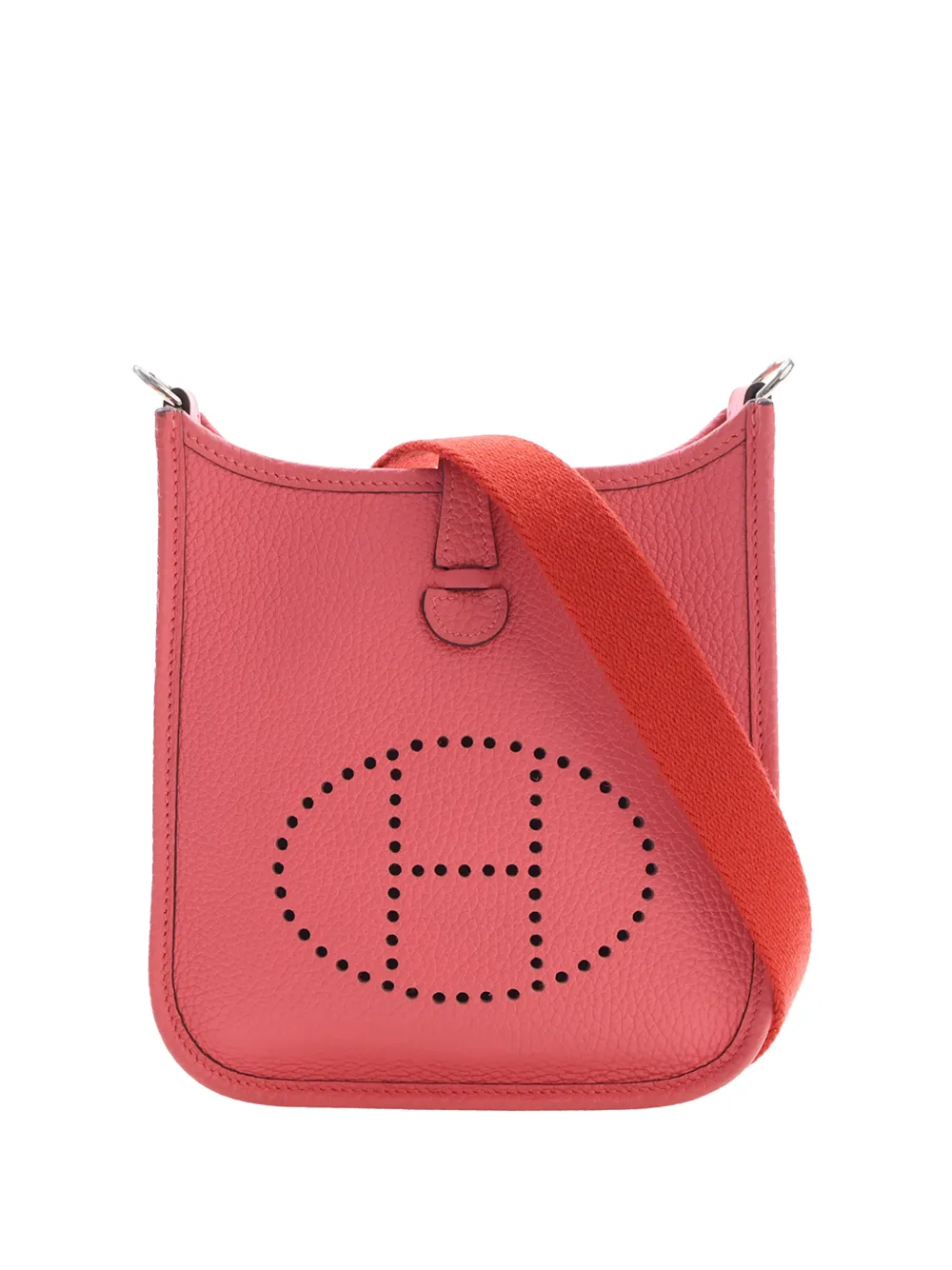 Hermès Pre-Owned Borsa a tracolla Evelyne 16 TPM in pelle Clemence 2020 - Rosa