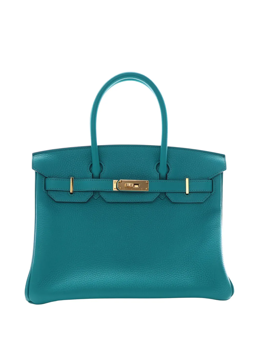 Hermès Pre-Owned Borsa a mano Birkin Retourne 30 in pelle Togo 2016 - Blu