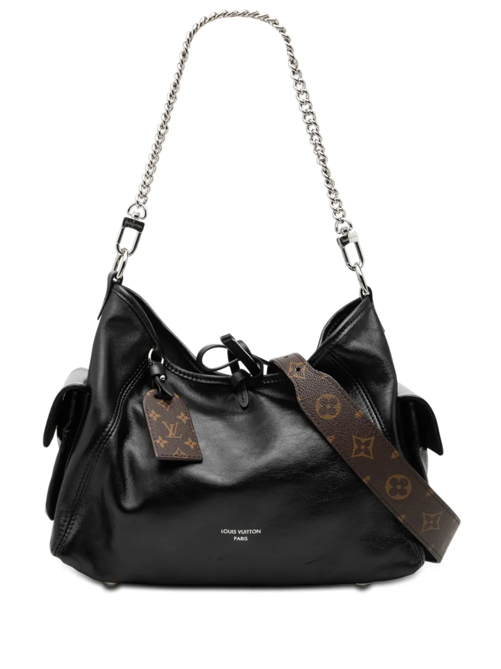Louis Vuitton Pre-Owned Borsa a tracolla Carry All Cargo Vibe PM 2021-2026 - Nero