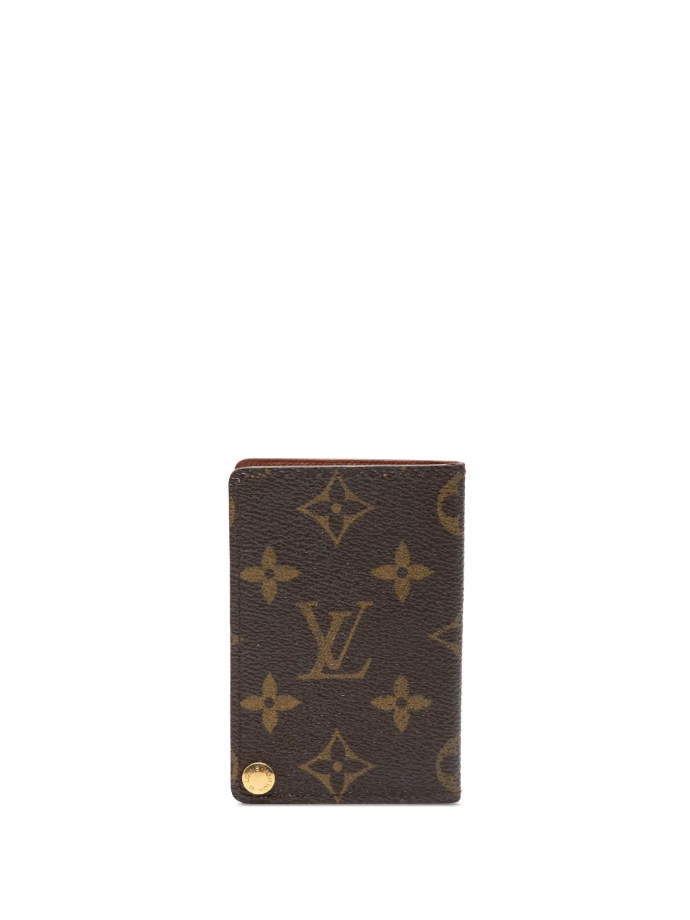 Louis Vuitton Pre-Owned Portacarte con monogramma 1997 - Marrone