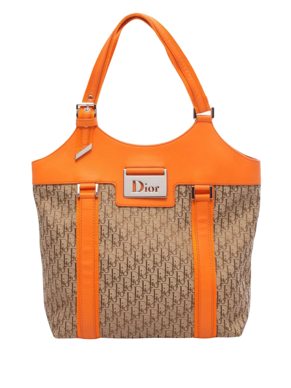 Christian Dior Pre-Owned Borsa tote Diorissimo Street Chic Trotter in tela 2003-2007 - Toni neutri